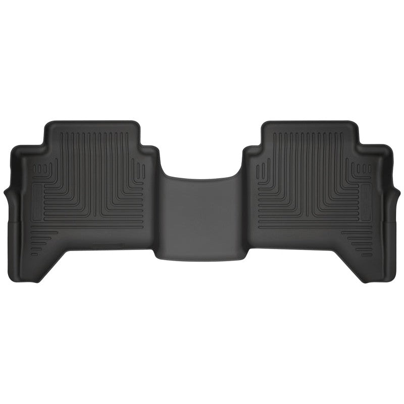 Husky Liners WeatherBeater 14411 2nd row black floor liners for 2019-2023 Ford Ranger SuperCrew