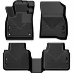 Black Husky Liners Weatherbeater front and second row floor liners for 2023-2026 Honda Accord.