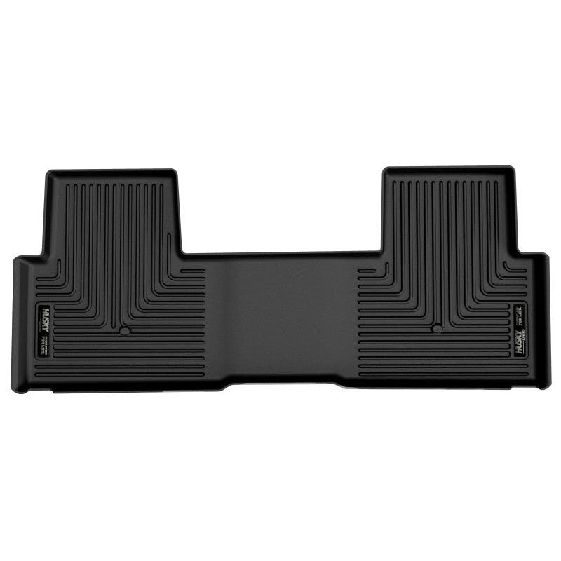 Husky Liners 50931 X-act Contour black rubberized second-row floor mat for 2023-2026 Honda Pilot.