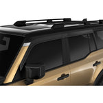 4-piece set of Husky Liners Low Profile Ventvisors in smoke finish for 2024-2026 Lexus GX550 and Toyota Land Cruiser.