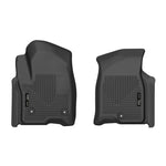 Husky Liners X-act Contour black rubberized front floor mats with StayPut Cleats for 2021-2026 GM SUVs