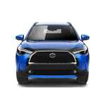 Dark smoke Husky Liners Aeroskin low-profile acrylic hood protector for 2022-2026 Toyota Corolla Cross.