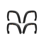 Husky Liners RVL matte black fender flares with integrated LED lights and mud flaps for 2022-2026 Toyota Tundra