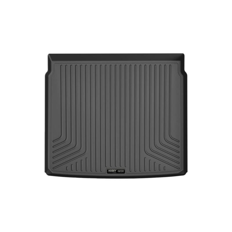Husky Liners WeatherBeater black cargo liner with raised edges and nibbed backing for 2023-2026 Honda CR-V