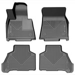 Husky Liners Weatherbeater black 3-piece floor liner set for 2025-2026 Ford Expedition front and second row.