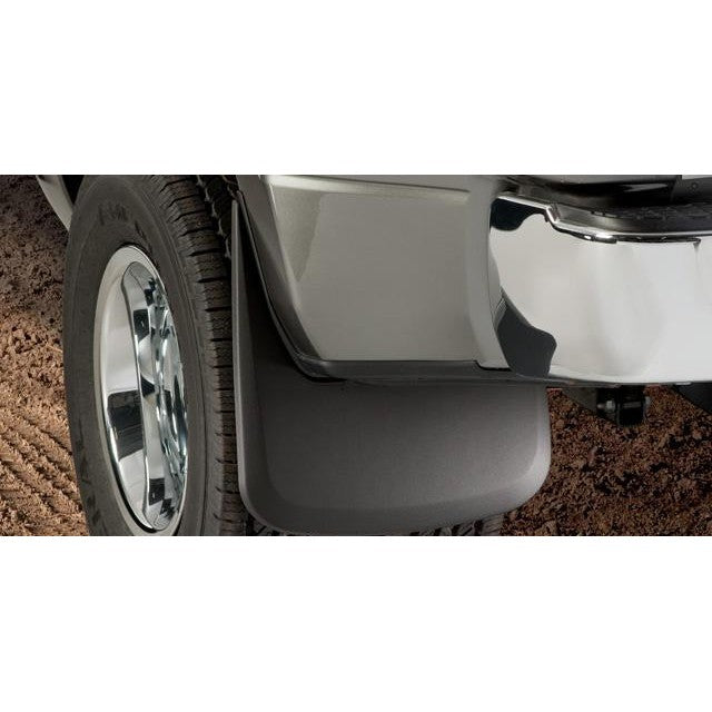 Black thermoplastic Husky Liners front mud guards featuring FormFit design for 1988-2000 Chevrolet and GMC vehicles.