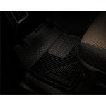 Pair of Husky Liners Heavy Duty black front floor mats (51061) featuring deep ridges and StayPut Cleats.