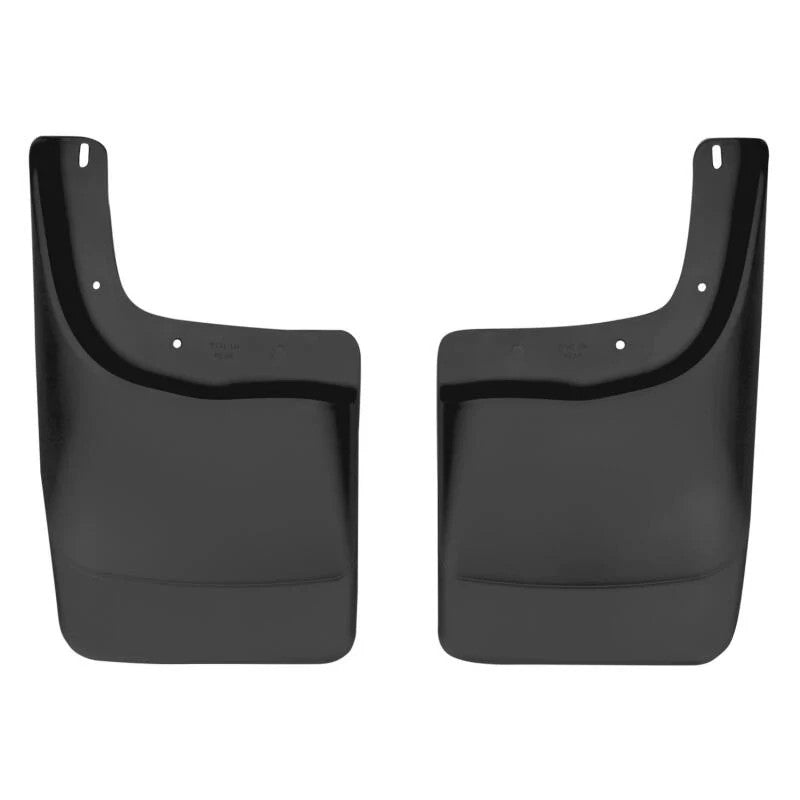Husky Liners 57411 black custom-molded rear mud guards for 1997-2004 Ford F-150 with factory fender flares