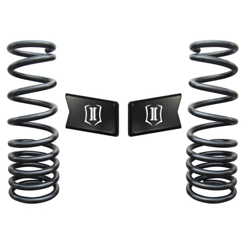 ICON 4.5-inch dual-rate coil springs for 2003-2013 Dodge Ram 2500 and 3500 4WD heavy duty trucks.