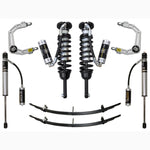 ICON Stage 4 suspension kit with front coilovers, billet upper control arms, and rear remote reservoir shocks.