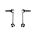 ICON front sway bar links with clear zinc plating and maintenance-free ball joints