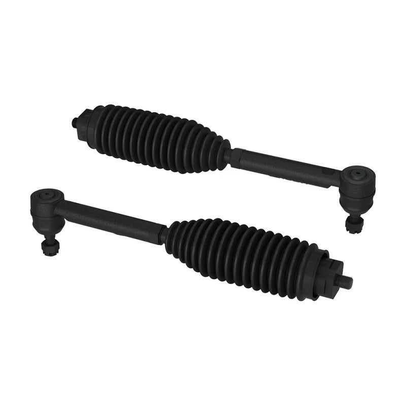 ICON XD Forged Tie Rod Kit showing forged steel outer ends and 4140 chromoly inner studs for 2005-2023 Toyota Tacoma.