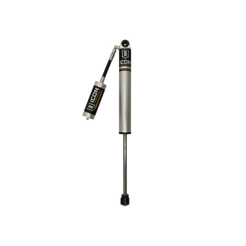 ICON V.S. 2.0 Aluminum Series remote reservoir rear shock with 5/8 inch steel shaft and mounting hardware for Jeep JK.