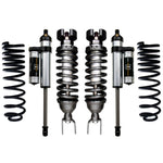 ICON Stage 3 suspension kit with adjustable 2.5-inch coilovers and aluminum piggyback reservoir rear shocks.