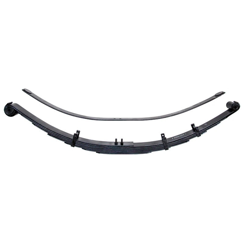 ICON RXT multi-rate rear leaf spring pack with add-in leaf and mounting hardware for 2010-2014 Ford Raptor.