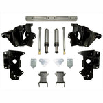 ICON Rear Hydraulic Bump Stop Kit with 6061 billet cross bar and CAD plated shocks for 2010-2014 Ford Raptor