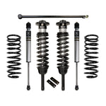 ICON K53181 Stage 1 suspension kit including 2.5 coilovers, 2.0 rear shocks, lift springs, and adjustable track bar.