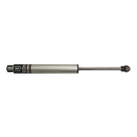 ICON 2.0 VS IR Dual Opposing steering stabilizer with silver anodized aluminum body and black mounting hardware.