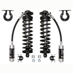 ICON 2.5 VS Series remote reservoir bolt-in coilover conversion kit with Eibach springs for 2005-2023 Ford Super Duty 4WD.