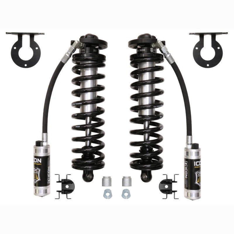 ICON 2.5 Series VS RR CDCV bolt-in coilover conversion kit with remote reservoirs for Ford F-250 and F-350 Super Duty