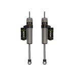 ICON V.S. 2.5 Series aluminum piggyback reservoir front shocks for 2005-2025 Ford F-250 and F-350 Super Duty 4WD.