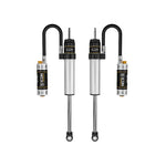 ICON 2.5 Series remote reservoir rear shocks with 10-level CDC Valve adjustment knobs for 2005-2023 Toyota Tacoma.