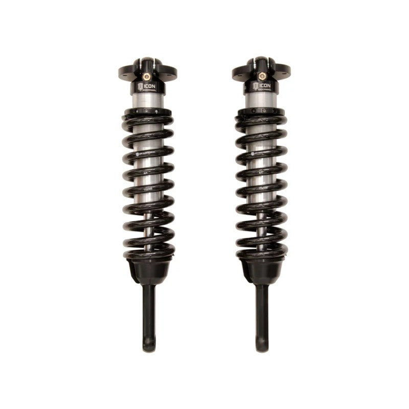 ICON VS 2.5 Series IR extended travel front coilover shock with 700lb black coil spring