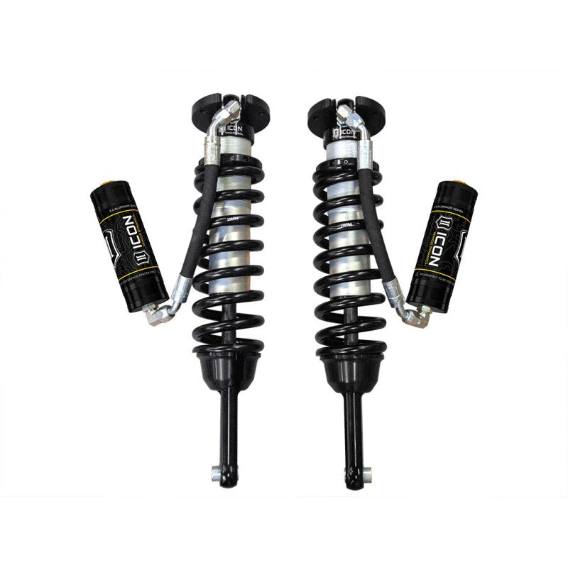 ICON V.S. 2.5 Series remote reservoir extended travel front coilover for 2005-2023 Toyota Tacoma.