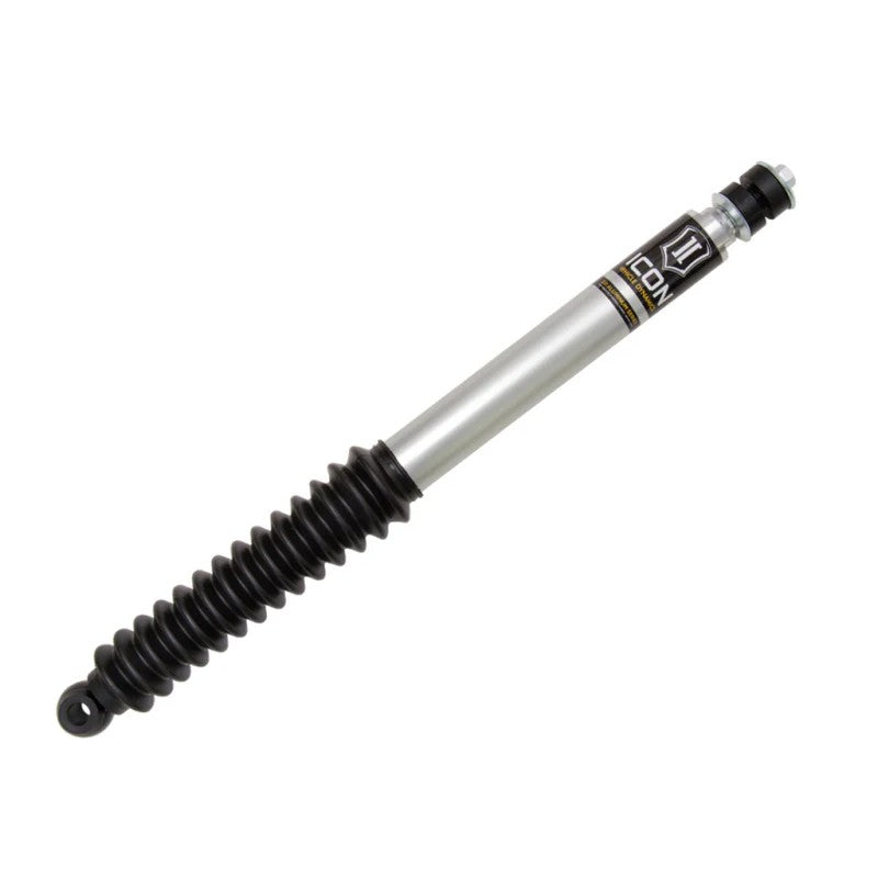 ICON V.S. 2.0 Aluminum Series rear shock with internal reservoir and 5/8 inch chrome plated steel shaft.