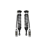 ICON VS Series 2.5 remote reservoir coilovers with CDCV adjustment knobs and coil springs for Toyota Tundra and Sequoia.