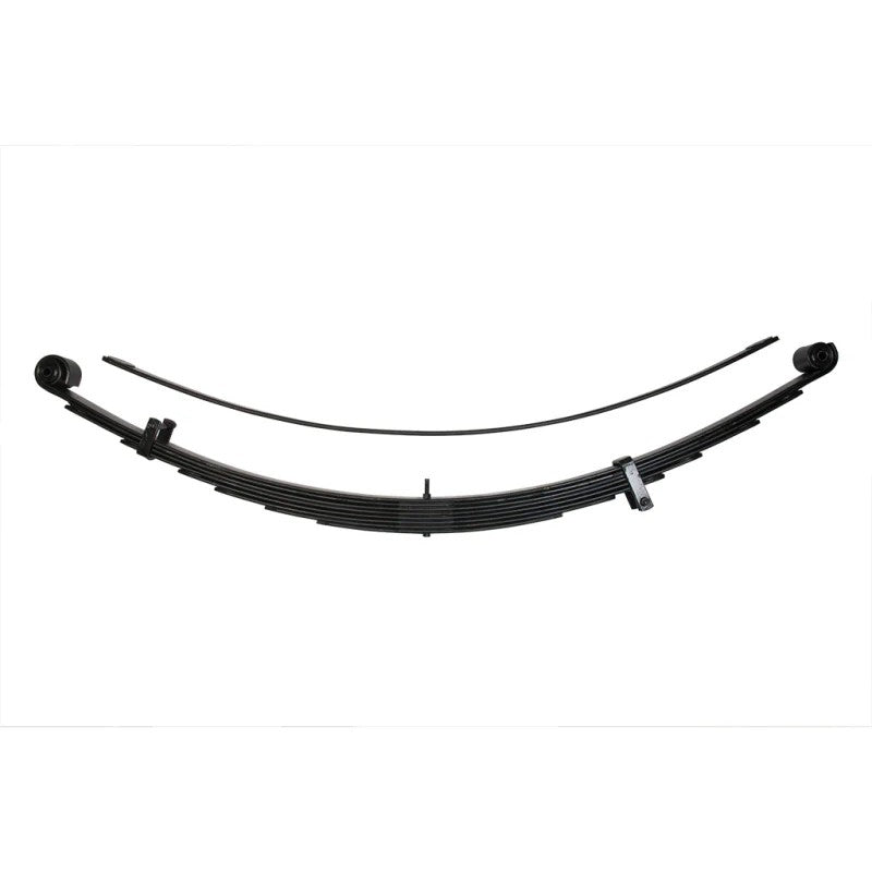ICON RXT multi-rate rear leaf spring pack with galvanized separators and military wrap eyelet for Toyota Tundra.