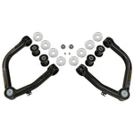 ICON black powder coated tubular upper control arms with patented Delta Joints and greaseable bushings.