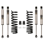 ICON Stage 1 2.5-inch suspension system relocation components for Ram 2500 4WD with factory air ride