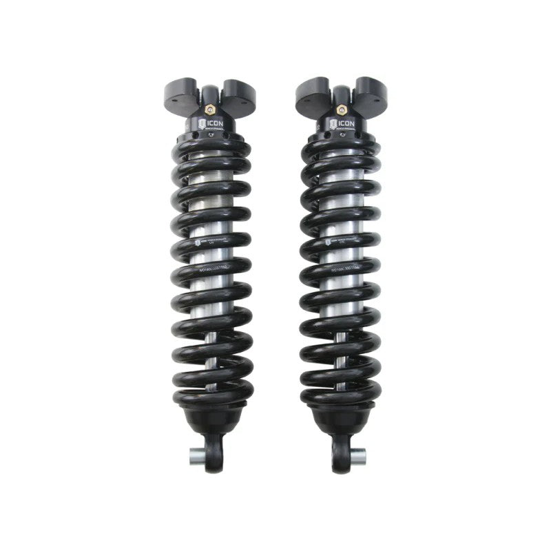 ICON V.S. 2.5 Series internal reservoir front coilover shocks for 2016-2023 Nissan Titan XD