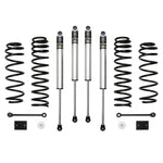 ICON Stage 1 2.5 inch suspension system with dual-rate coil springs and 2.0 Aluminum Series shocks for Jeep Wrangler JL.