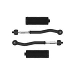 ICON XD Forged Tie Rod Kit for 2021-2023 Ford Bronco featuring forged steel ends and 4140 chromoly inner studs.