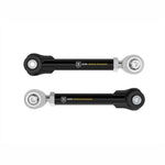 ICON black powder-coated tubular adjustable rear upper link kit for 2021-2023 Ford Bronco with FK rod ends.