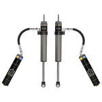 ICON V.S. 2.5 Series rear shocks with remote reservoirs and CDXS adjustment knobs for 2022-2025 Toyota Tundra