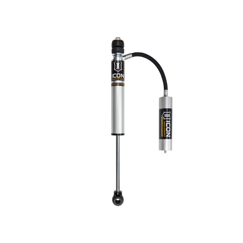 ICON V.S. 2.0 Aluminum Series remote reservoir rear shock with 5/8-inch chrome shaft for 2022-2025 Toyota Tundra.