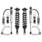 ICON Stage 5 suspension kit featuring 2.5 front coilovers, 2.0 remote reservoir rear shocks, and billet aluminum UCAs