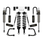 ICON Stage 7 suspension kit including remote reservoir coilovers, rear shocks, and tubular upper control arms.