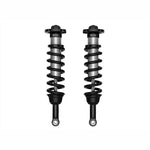 ICON 2.5 Series VS IR front coilover kit with silver springs and black CNC aluminum components for 2022-2025 Toyota Tundra
