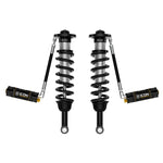 ICON V.S. 2.5 Series remote reservoir front coilover shocks with CDCV and CAD plated bodies for 2022-2025 Toyota Tundra.