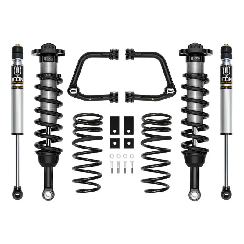 ICON Stage 4 suspension kit for 2023-2025 Sequoia with 2.5 coilovers, tubular upper control arms, and rear shocks.
