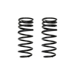 ICON 0.5-inch lift triple rate rear coil springs for 2024-2025 Toyota Tacoma in black dual-stage powder coat.