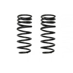 Pair of ICON semi-gloss black dual-rate rear coil springs for 2024-2025 Toyota Land Cruiser and Lexus GX550