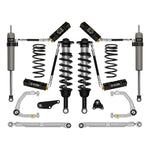 ICON Stage 8 suspension kit for 2024-2025 Toyota Tacoma with 2.5 CDCV shocks and billet aluminum components.