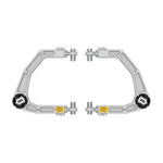 ICON 6061 billet aluminum upper control arms featuring Delta Joint PRO and FK Rod Ends for 2024-2025 Toyota and Lexus.