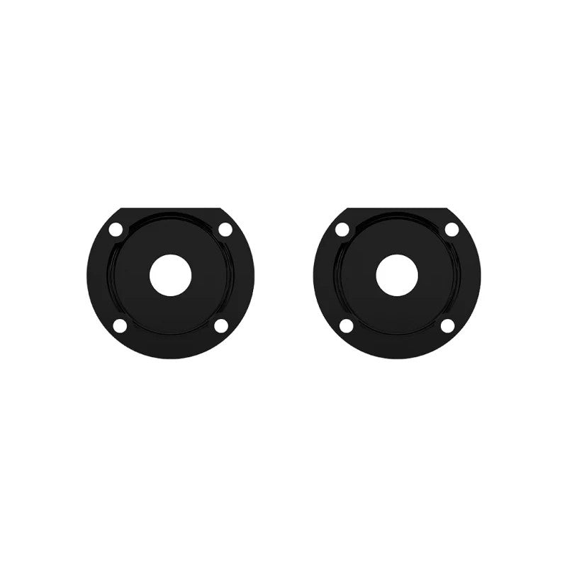 Black anodized billet 6061-T6 aluminum ICON top plate reinforcement kit for 2024-2025 Toyota Tacoma.