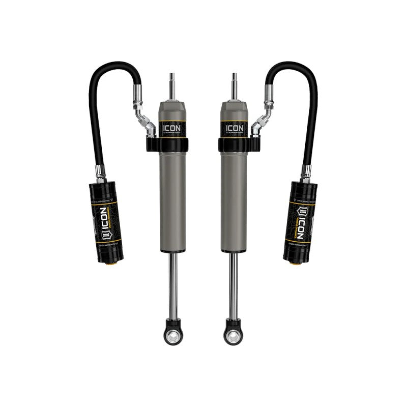 ICON 2.5 VS Aluminum Series rear remote reservoir shock with hard-anodized body and 7/8 inch shaft for 2025 Toyota 4Runner.